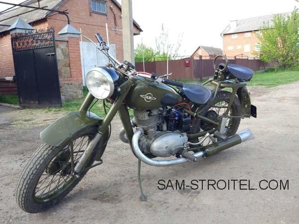 Восстановление мотоцикла Иж-49 1952 г.в